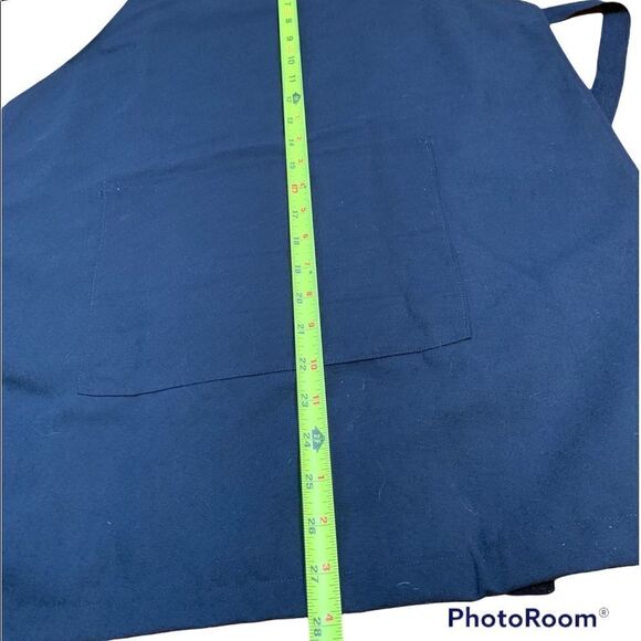 At Home with Susan Fleming personality apron “Sweet” black with tan thread - Picture 7 of 10